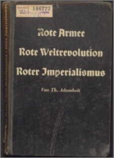 Rote Armee, rote Weltrevolution, roter Imperialismus