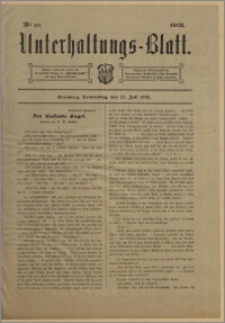 Unterhaltungs-Blatt. Nr. 29 (17 lipca 1902) / redaktor odpowiedzialny H. Singer