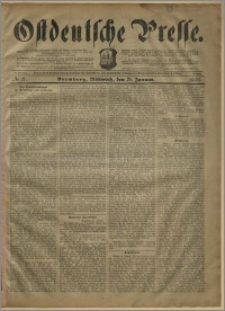 Ostdeutsche Presse. J. 27, № 17 (21 stycznia 1903)