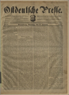 Ostdeutsche Presse. J. 27, № 22 (27 stycznia 1903)