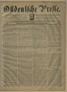 Ostdeutsche Presse. J. 27, № 24 (29 stycznia 1903)