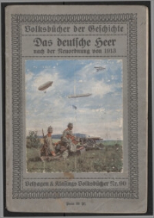 Das deutsche Heer nach der Neuordnung von 1913