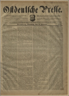 Ostdeutsche Presse. J. 27, № 34 (10 lutego 1903)