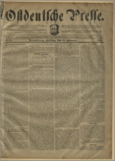 Ostdeutsche Presse. J. 27, № 37 (13 lutego 1903)