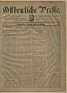 Ostdeutsche Presse. J. 27, № 43 (20 lutego 1903)