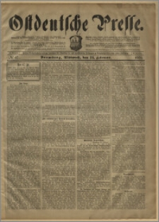 Ostdeutsche Presse. J. 27, № 47 (25 lutego 1903)