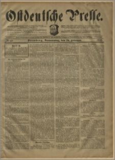 Ostdeutsche Presse. J. 27, № 48 (26 lutego 1903)