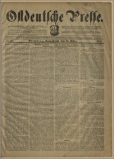 Ostdeutsche Presse. J. 27, № 68 (21 marca 1903)