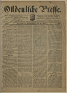 Ostdeutsche Presse. J. 27, № 72 (26 marca 1903)