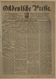 Ostdeutsche Presse. J. 27, № 73 (27 marca 1903)