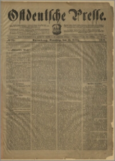 Ostdeutsche Presse. J. 27, № 76 (31 marca 1903)