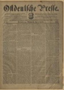 Ostdeutsche Presse. J. 27, № 77 (1 kwietnia 1903)