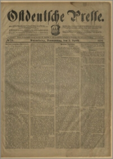 Ostdeutsche Presse. J. 27, № 78 (2 kwietnia 1903)