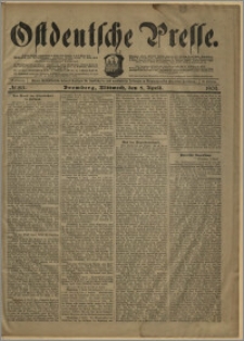 Ostdeutsche Presse. J. 27, № 83 (8 kwietnia 1903)