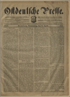 Ostdeutsche Presse. J. 27, № 88 (16 kwietnia 1903)