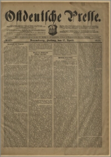 Ostdeutsche Presse. J. 27, № 89 (17 kwietnia 1903)