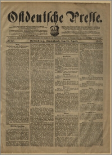 Ostdeutsche Presse. J. 27, № 90 (18 kwietnia 1903)