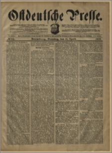 Ostdeutsche Presse. J. 27, № 92 (21 kwietnia 1903)