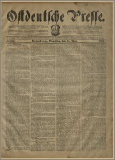 Ostdeutsche Presse. J. 27, № 104 (5 maja 1903)