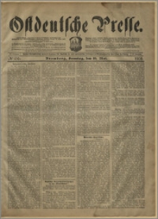 Ostdeutsche Presse. J. 27, № 109 (10 maja 1903)