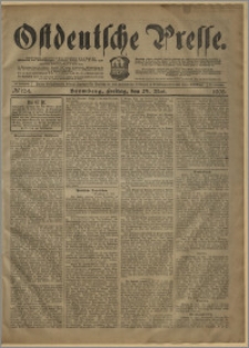 Ostdeutsche Presse. J. 27, № 124 (29 maja 1903)