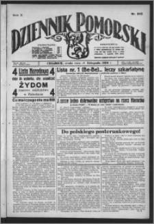 Dziennik Pomorski 1930.11.12, R. 10, nr 262