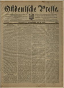 Ostdeutsche Presse. J. 27, № 134 (11 czerwca 1903)