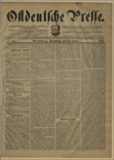 Ostdeutsche Presse. J. 27, № 144 (23 czerwca 1903)