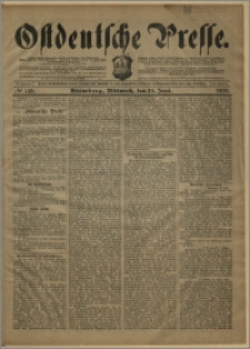 Ostdeutsche Presse. J. 27, № 145 (24 czerwca 1903)