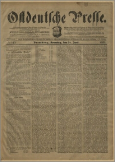 Ostdeutsche Presse. J. 27, № 149 (28 czerwca 1903)