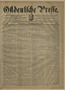 Ostdeutsche Presse. J. 27, № 168 (21 lipca 1903)