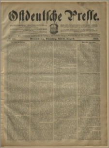 Ostdeutsche Presse. J. 27, № 192 (18 sierpnia 1903)