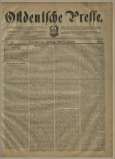 Ostdeutsche Presse. J. 27, № 195 (21 sierpnia 1903)