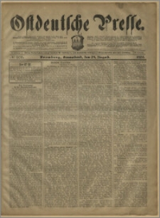 Ostdeutsche Presse. J. 27, № 202 (29 sierpnia 1903)