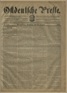 Ostdeutsche Presse. J. 27, № 203 (30 sierpnia 1903)