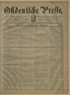 Ostdeutsche Presse. J. 27, № 204 (1 września 1903)