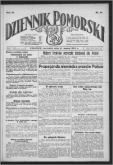 Dziennik Pomorski 1931.03.15, R. 11, nr 61