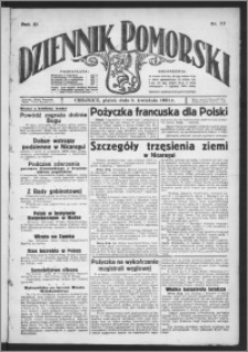 Dziennik Pomorski 1931.04.03, R. 11, nr 77