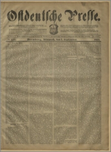 Ostdeutsche Presse. J. 27, № 205 (2 września 1903)