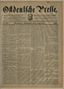 Ostdeutsche Presse. J. 27, № 208 (5 września 1903)