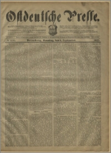 Ostdeutsche Presse. J. 27, № 209 (6 września 1903)