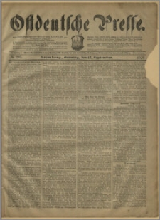 Ostdeutsche Presse. J. 27, № 215 (13 września 1903)