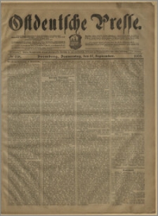 Ostdeutsche Presse. J. 27, № 218 (17 września 1903)