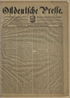 Ostdeutsche Presse. J. 27, № 219 (18 września 1903)