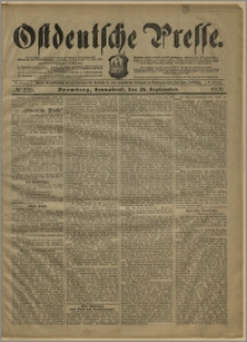 Ostdeutsche Presse. J. 27, № 226 (26 września 1903)