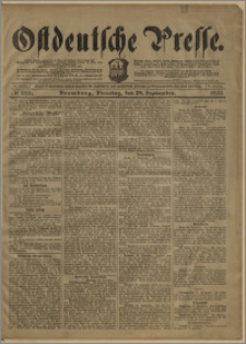 Ostdeutsche Presse. J. 27, № 228 (29 września 1903)