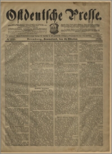 Ostdeutsche Presse. J. 27, № 238 (10 października 1903)