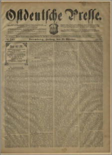 Ostdeutsche Presse. J. 27, № 249 (23 października 1903)