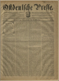 Ostdeutsche Presse. J. 27, № 250 (24 października 1903)