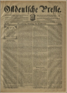 Ostdeutsche Presse. J. 27, № 251 (25 października 1903)